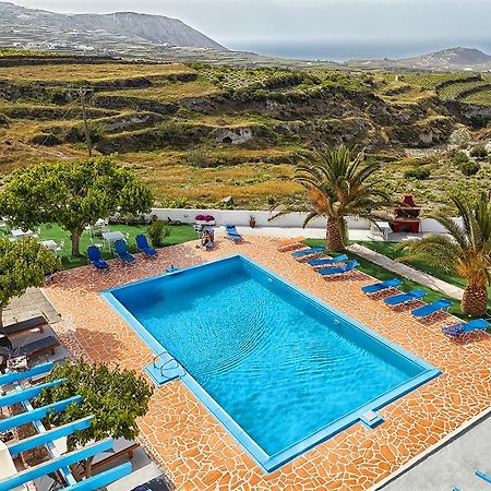 Zorbas Hotel Santorini Pyrgos Kallistis ภายนอก รูปภาพ