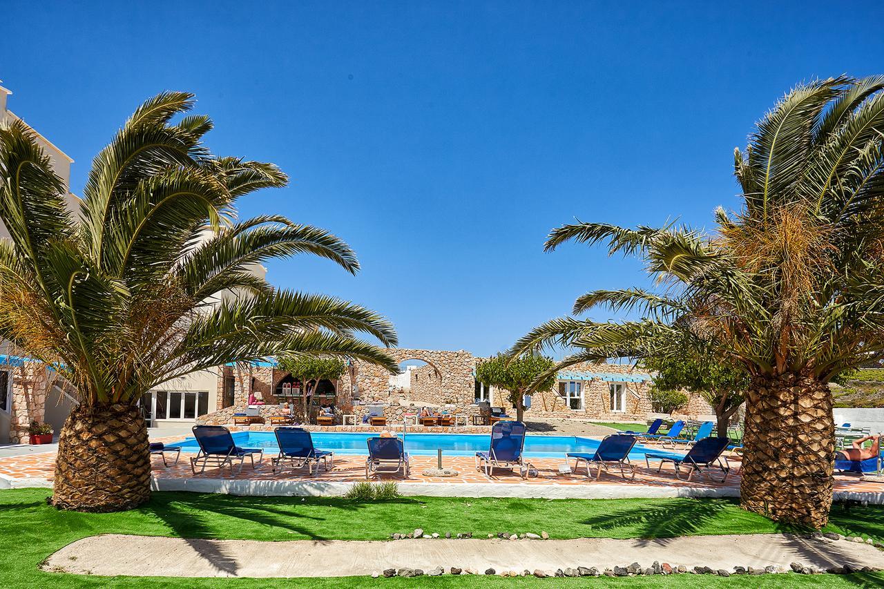 Zorbas Hotel Santorini Pyrgos Kallistis ภายนอก รูปภาพ