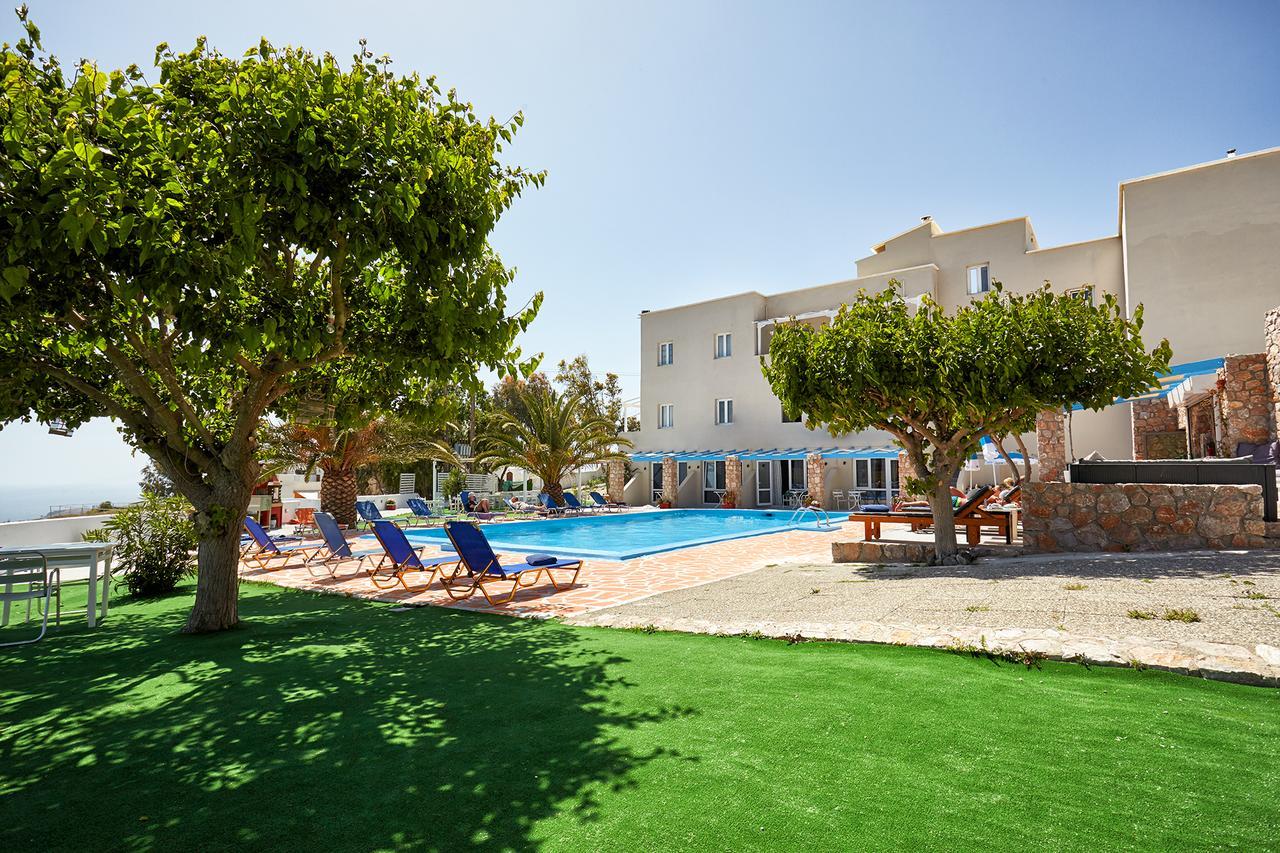 Zorbas Hotel Santorini Pyrgos Kallistis ภายนอก รูปภาพ